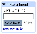 50 gmail invites left