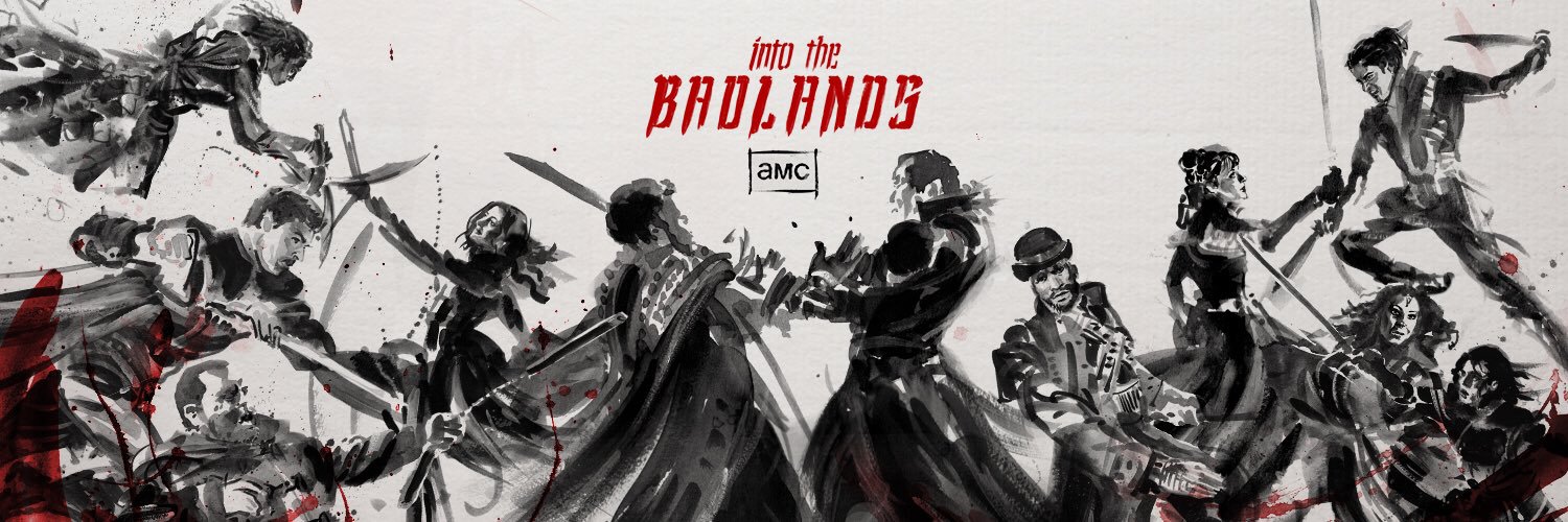 Into The Badlands stilizēts plakāts